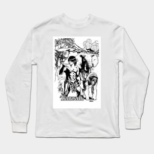 Tarzan of the Apes by Peter Melonas Long Sleeve T-Shirt